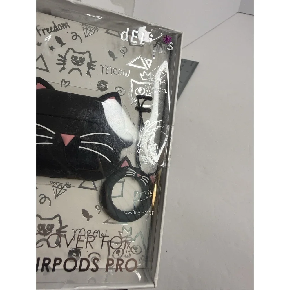 Black Cat Silicone Case Cover For Apple iPod Pro– Fits Gen 1 – New in Box